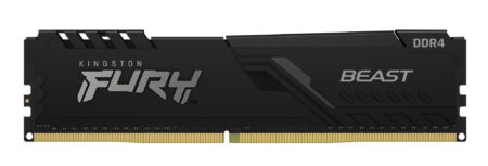 Memoria DDR4 16Gb 3600Mhz Kingston Fury Beast Kf436C18Bb/16 Negro Cl18