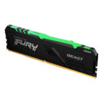 MEMORIA DDR4 8GB 3733MHZ KINGSTON FURY BEAST RGB KF437C19BBA/8/COLOR NEGRO/CL19/XMP