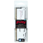 Memoria DDR5 16Gb 5200Mhz Kingston Fury Beast Rgb Non-ECC Cl40 Xmp Blanco, Kf552C40Bwa-16