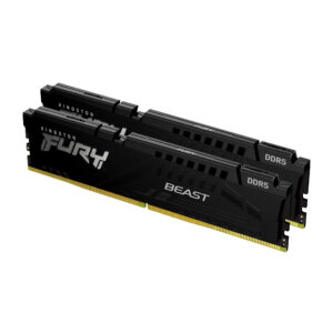 MEMORIA DDR5 16GB 5600MHZ KINGSTON FURY BEAST BLACK EXPO KF556C36BBEK2-16 (2X8GB)/CL36/DIMM