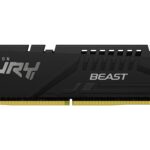 MEMORIA DDR5 16GB 6000MHZ KINGSTON KF560C30BBE-16 FURY BEAST (1X16GB)/COLOR NEGRO/CL30