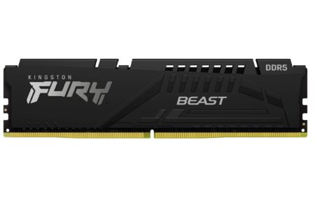 Memoria DDR5 32Gb 6000Mhz Kingston Kf560C30Bbe-32 Fury Beast (1X32Gb)/Color Negro/Cl30