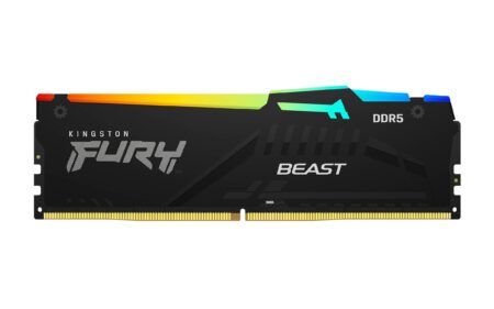 Memoria RAM Kingston Fury Beast Black Expo Rgb Dimm DDR5 16Gb 6000Mt/S Cl30 1Rx8 1.4V –
