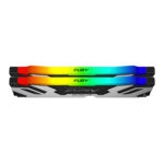 Memoria DDR5 32Gb 7200Mhz Kingston Fury Renegade Rgb (2X16Gb)/Color Silver/Cl38/Kf572C38Rsak2-32