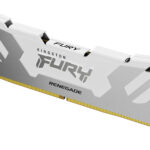 Memoria DDR5 16Gb 8000Mhz Kingston Fury Renegade/Color Plata-Blanco/Cl38/Xmp/Kf580C38Rw-16
