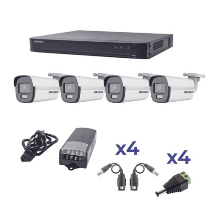 Kit De Videovigilancia Hikvision Kh1080P4Bc – 4, 1920 X 1080 Pixeles, 2 Mp