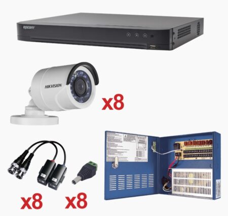 Kit Dvr De 8 Canales Hikvision Turbohd 1080P, Kh1080P8Bw