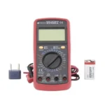 Kit Multimetro Digital Precision Dt9205Akit 600 Vcc/Vca Catii/Con Pantalla LCD/Incluye Bateria Er-9V De 9V