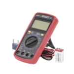 Kit Multimetro Digital Precision Dt9205Akit 600 Vcc/Vca Catii/Con Pantalla LCD/Incluye Bateria Er-9V De 9V