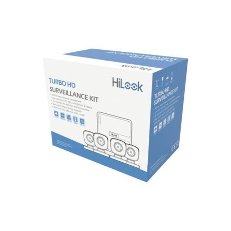 Kit Turbohd 720P / Dvr 4 Canales / 4 Cámaras Bala De Policarbonato / 4 Cables 18 Mts / 1 Fuente De Poder Profesional –