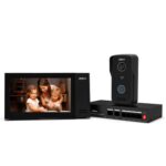 Kit De Videoportero IP Dahua Kitktp02, Frente De Calle, Monitor Y Switch PoE/7" LCD Touch/1Mpx/SD/IP65