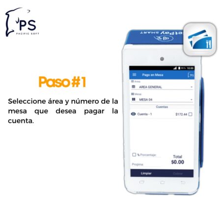 Pago En Mesa Es Una Aplicación Móvil Para Pago De Cuentas En El Sistema Restaurantero Pacific Soft -