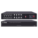 Kit Premium Epcom 1 Receptor Y 8 Tranceptores 8 Canales/Rack/36 A 12 Vcd/Hdtvi/4K, Kittt8Pvturbox