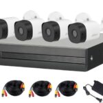 Dahua Kitxvr1B04-I1Mp-2.8 - Kit De 4 Canales Con Cámaras B1A11 De 1 Mp - Lente De 2.8Mm Y 93°. Soporta 4 Canales Más 1 IP O Hasta 5 Canales IP, Smd