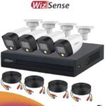 Dahua Fullcolorkit- Kit De 4 Canales Full Color De 2 Mp. Incluye 4 Cámaras Hfw1209Cn-LED - 1 Xvr 4 Ch, H.265 + 1 IP (O Hasta 5 Canales IP). Smd+