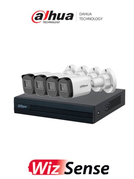 Kit Dahua Kit/Xvr1B08-I/4-B1A21N-U – Kit De Videovigilancia Con Dvr Cooper-I Wizsense –