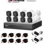 Dahua Kitxvr1B08- I+8-B1A21- Kit De 8 Canales 2 Megapixeles Xvr De 8Ch Wizs Con Ia H.265+ 8 Camaras B1A21 1080P 8 Canales + 2 IP O Hasta 10 Canales IP -