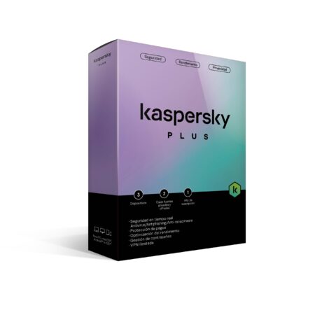 Kaspersky Plus Kl1042Z5Cfs-22, 3 Licencias, 1 Año (Internet Security)