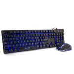 Kit Teclado Y Mouse Gamer Retroiluminado Vorago Km-500