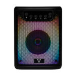 MINI BOCINA KARAOKE SPEAKER, VORAGO KSP-180 BLUETOOTH 5.3, 3", 10W, RECARGABLE, 3.5MM, CARGA USB TIPO C, COLOR NEGRO