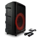 Bafle Vorago Ksp-302 Negro 8 Pulgadas Recar Mic -