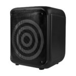 Bocina Karaoke Vorago Ksp-350 Bluetooth, 8", 30W, Recargable, C/Microfono Inalambrico, Carga USB Tipo C, Color Negro