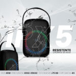 Mini Bafle Vorago Ksp-455, 40 W, 40 - 20000 Hz, Bluetooth, Negro