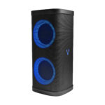 Bocina Vorago Ksp-580 Bafle Karaoke Speaker, Pantalla LCD, Dos Altavoces De 6.5 Y 2 Tweeters, Aros Con Rgb, Micro SD, Bluetooth 5.0