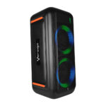 Bafle Vorago Ksp-700 Doble 10 2 + 2 2 120W-Rms / Bt / Tws / Microfono Recargable / USB / Tf / Audio Hifi Con Super Bass / Cajon De Madera / Power Bank -