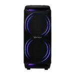 Bocina Inalambrica Vorago Ksp-800/Bluetooth/Color Negro/Rgb/1 Microfono