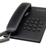 Telefono Panasonic Unilinea Basico S/Memoria Kx-Ts500Meb Color Negro
