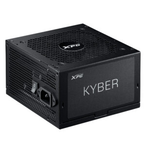 FUENTE DE PODER 850W XPG KYBER850G-BKCUS, KYBER 80 PLUS GOLD, 24-PIN ATX 120MM, COLOR NEGRO