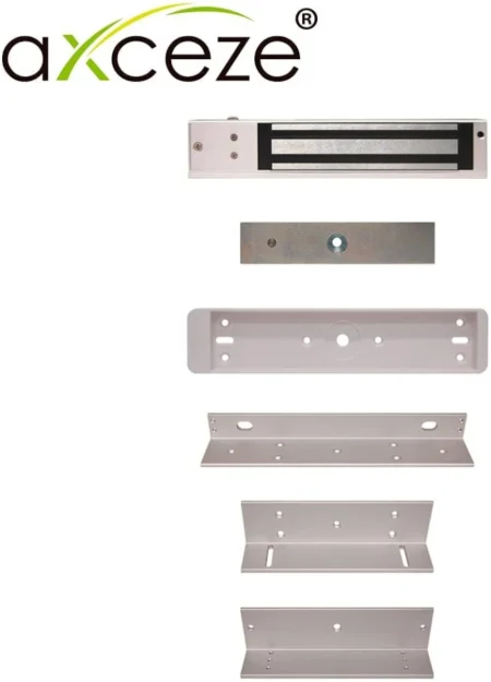 Kit Chapa Magnetica Axceze Mzl620 Kit Para Puerta De Madera O Metal