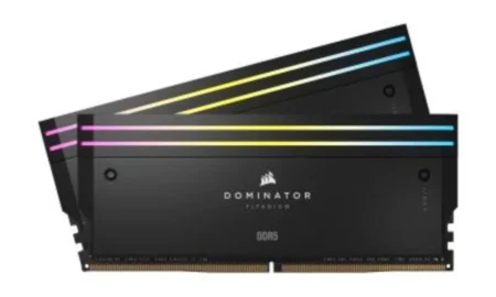 MEMORIA DDR5 64GB 6400MHZ CORSAIR DOMINATOR TITANIUM RGB CMP64GX5M2B6400C32W (2X32GB), CL32, XMP, BLANCO