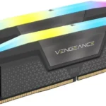 Memoria DDR5 32Gb 6000Mhz Corsair Vengeance Rgb Cmh32Gx5M2E6000Z36 2X16Gb, Negro, Non-ECC, Cl36, Xmp-Expo