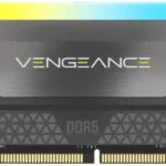 Memoria DDR5 32Gb 6000Mhz Corsair Vengeance Rgb Cmh32Gx5M2E6000Z36 2X16Gb, Negro, Non-ECC, Cl36, Xmp-Expo
