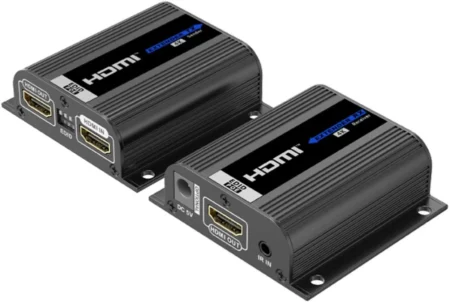 Kit Extensor HDMI Epcom Tt372Edid4K, 4K, Cat 6, 6A Y 7, Configuracion Edid, Distancias De 50 Mts, Salida Loop En El Tx