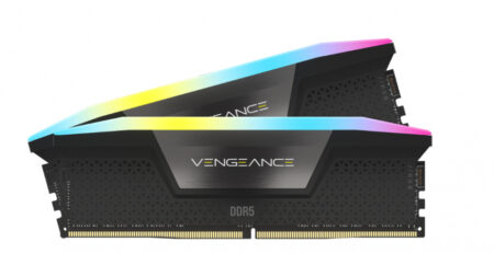 Memoria DDR5 64Gb 5200Mhz Corsair Vengeance Cmh64Gx5M2B5200C40 (2X32Gb)/Negro/Cl40/Xmp