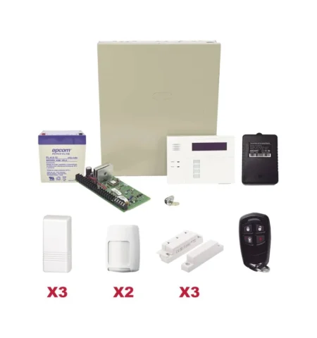 Kit Panel Vista48La Con Teclado 6160Rf Y Receptor Inalambrico Resideo Vista48Laplus/6160Rf 3 Contactos 5816/2 Pir 5800Pir/1 Llavero Inalambrico Bateria/Transformador