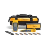 Kit De Verificador De Red Microscanner PoE Profesional Fluke Ms-PoE-Kit Medida, Para Comprobacion De Redes De Voz, Datos, Video Y PoE 802.3Af, At, Bt Y Upoe, Con Pantalla LCD Retroiluminada
