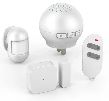 KIT DE SEGURIDAD BASICA DEL HOGAR DUOSMART SECURITY KIT, 1 PANEL DE ALARMA C10, 1 SENSOR MAGNETICO CSD1 Y 1 CAMARA E10