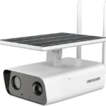 Kit Solar IP All In One Hikvision Ds-2Xs2T41G1-Id/4G/C05S07, Camara Bala 4Mp, Lente 4Mm, Panel Solar, Bateria De Respaldo De Litio 10Ah, Conexion 4G, Accesorios De Instalacion