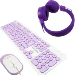 Kit Gamer Teclado, Mouse Y Audifonos Perfect Choice Pc-201731/Farben/Alambrico/Español/USB/Color Azul