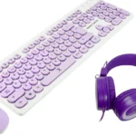 Kit Gamer Teclado, Mouse Y Audifonos Perfect Choice Pc-201731/Farben/Alambrico/Español/USB/Color Azul
