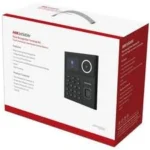 Kit WiFi De Control De Acceso Hikvision Ds-Kas320/Lector De Rostros/Tarjetas Y Huellas/500 Rostros/Compatible Con App Hikconnect/Incluye Electroiman Boton De Salida/Montajes Z Y L Para Iman