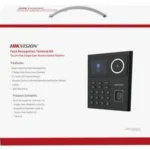 Kit WiFi De Control De Acceso Hikvision Ds-Kas320/Lector De Rostros/Tarjetas Y Huellas/500 Rostros/Compatible Con App Hikconnect/Incluye Electroiman Boton De Salida/Montajes Z Y L Para Iman