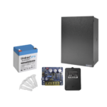 Kit Con Fuente Plb3 Con Salida De 12 Vcc A 4 A Epcom Incluye Transformador/Bateria De 12 V-7 A/Color Negro/Kit16B3Lk7