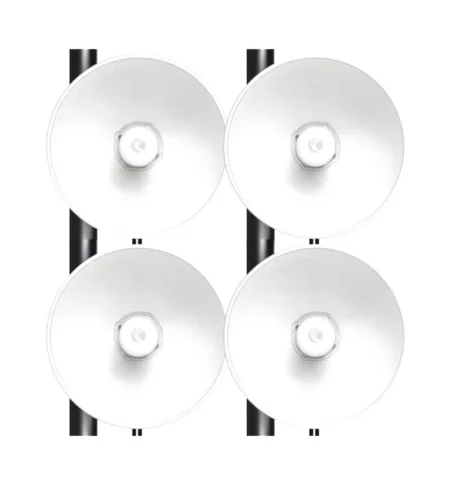 ENLACE COMPLETO DE 2 RADIOS CAMBIUM NETWORKS FORCE4600NP6/CON ANTENAS NP6 (32 DBI)/5.7GHZ A 7GHZ/JUMPERS Y CINTA PARA FUSION