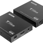 Kit De Extensor HDMI Para Distancias De 70Mts Epcom Tt-672Pro, 4K, Cat 6, 6A Y 7, Ipcolor, Cero Latencia, Sin Comprimir, Salida Loop, Control Ir, Salida De Audio De 3.5Mm, Poc