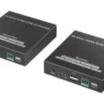 Kit De Extensor Kvm (HDMI Y USB) Hasta 120 Mts Epcom Tt582Kvm 4K @60Hz/Cat 6, 6A Y 7/Salida Loop En El Tx Para Visualizacion Local/Transmite El Video Y Controla Tu Dvr Via USB A Distancia